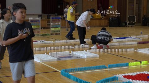 제7회 필락 청소년축제 도미노 쌓기 사진 14