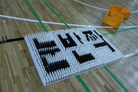 속초중학교 도미노 체험학습 사진 5