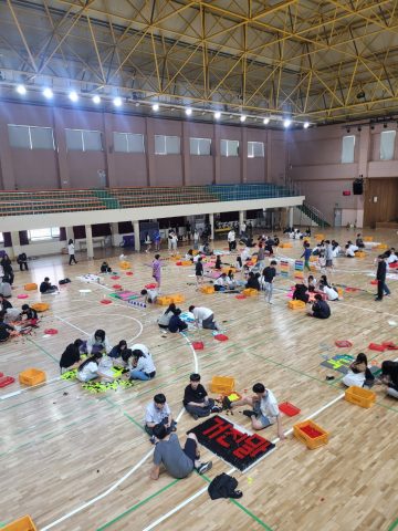 속초중학교 도미노 체험학습 사진 7