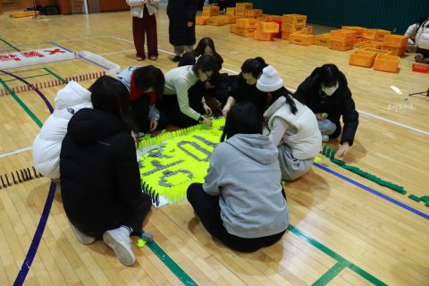 경기물류고등학교 2024교육과정 발표회/비폭력 캠페인 도미노 프로그램 사진 26