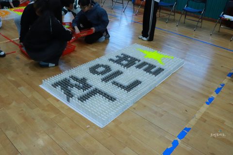 2025학년도 제103주년 어린이날 기념 협동 도미노 놀이               의성 금성초등학교 사진 32